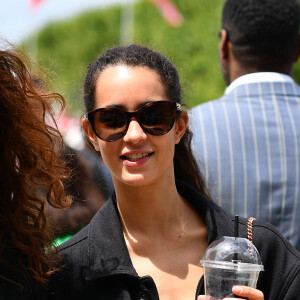 Iman Perez - Reconnaissance des invités people du prix Saint Laurent Eiffel Challenge lors du "Longines Paris Eiffel Jumping" au Champ de Mars à Paris le 26 juin 2022 © Gorassini / Perusseau / Tribeca / Bestimage