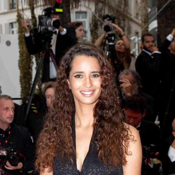 Iman Perez - Montée des marches du film " Les Amandiers " lors du 75ème Festival International du Film de Cannes. Le 22 mai 2022 © Cyril Moreau / Bestimage