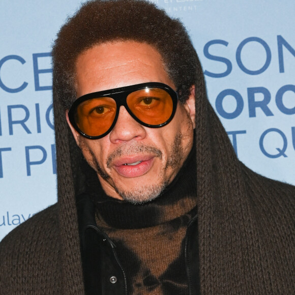 Matisse, le fils qu'il a eu avec son ex, Leïla Sy, est un jeune joueur prometteur.
JoeyStarr - Première du film "Divertimento" au cinéma Le Grand Rex à Paris le 16 janvier 2023. © Coadic Guirec/Bestimage