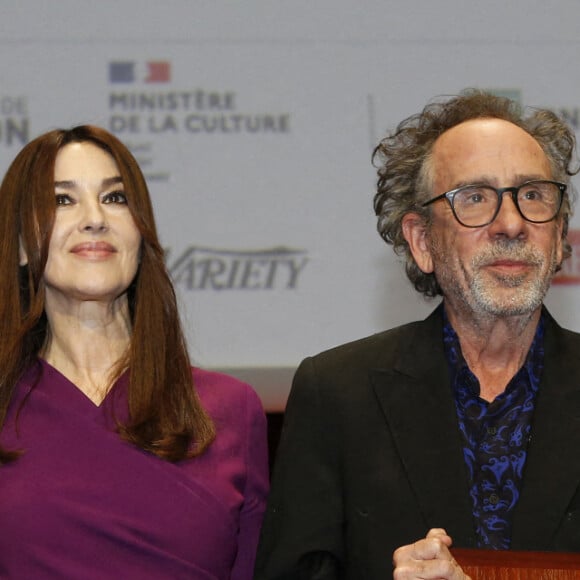 Selon le magazine Paris Match, Monica Bellucci et Tim Burton vivent une liaison depuis leur rencontre à Lyon.
Irène Jacob, présidente de l'institut Lumière, Monica Bellucci, Imany et Alice Taglioni - Tim Burton a reçu le prix Lumière 2022 lors de la 14ème Edition du festival du cinéma Lumière Film Festival à Lyon. Le 21 octobre 2022 © Pascal Fayolle / Bestimage 