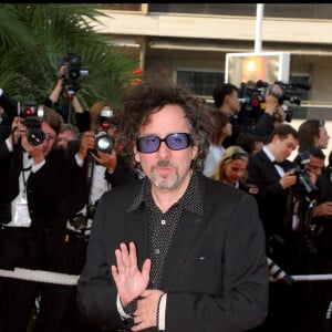 Tim Burton - Montée des Marches de la cérémonie d'ouverture du 59ème Festival du film de Cannes 2006.