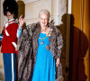 La maison royale danoise a donné des nouvelles dans un communiqué.
La reine Margrethe II de Danemark - La famille royale de Danemark arrive au dîner de Nouvel An au palais d'Amalienborg de Copenhague, Danemark.