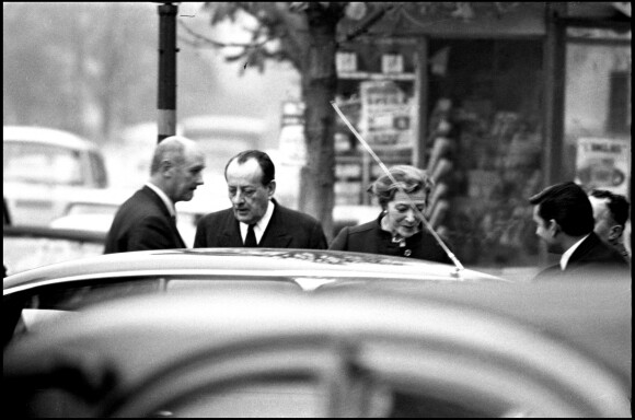 André Malraux et Louise de Vilmorin à Paris.