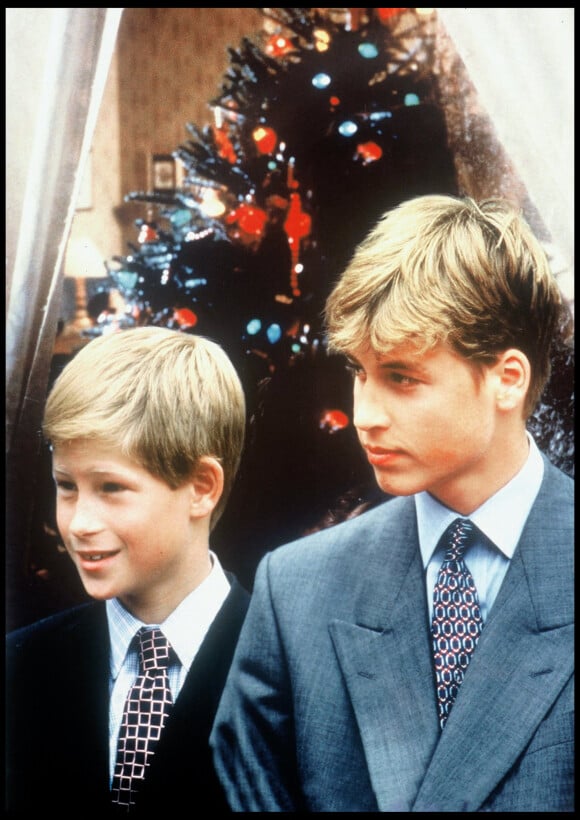 Une torture pour William, particulièrement après son entrée à Eaton. 
Le prince William et le prince Harry en 1997.