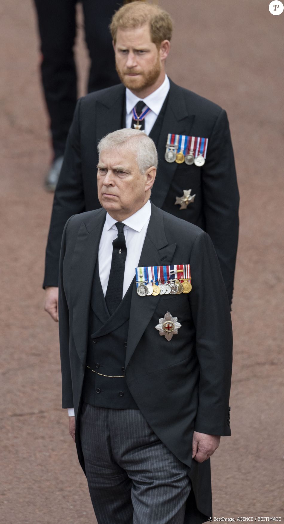 Le prince Andrew, duc d'York, Le prince Harry, duc de Sussex