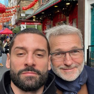 Laurent Ruquier et son compagnon Hugo Manos sur Instagram.