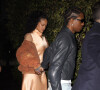 Rihanna et ASAP Rocky de sortie lors de vacances en Italie.
Rihanna et ASAP Rocky arrivent à 2 heures du matin au Restaurant Langosteria à Milan, Italie, le 24 Février 2023. 