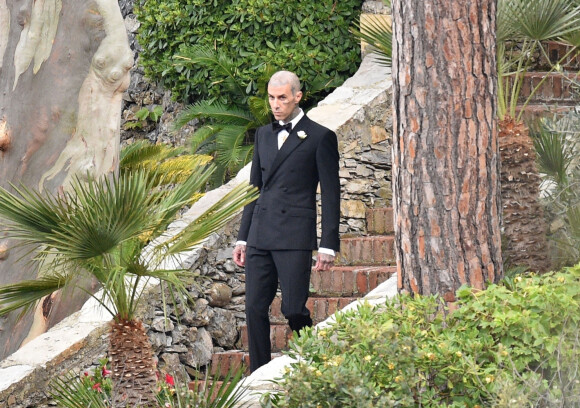 Mariage de Kourtney Kardashian et Travis Barker à Portofino, le 22 mai 2022.