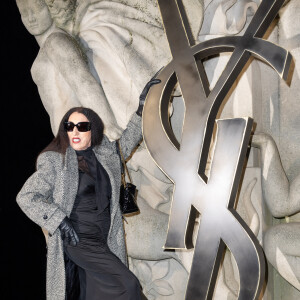 Rossy de Palma - Photocall du défilé de mode prêt-à-porter automne-hiver 2023/2024 "Saint Laurent" lors de la Fashion Week de Paris. Le 28 février 2023 © Olivier Borde / Bestimage 