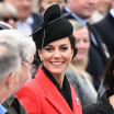 Kate Middleton : Bibi impressionnant et manteau éclatant, la princesse resplendit devant William en uniforme