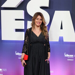 Marlène Schiappa au photocall de la 48ème cérémonie des César à l'Olympia à Paris le 24 février 2023 © Dominique Jacovides / Olivier Borde / Bestimage 