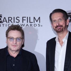 Il a reçu le prix du Meilleur acteur lors de la deuxième édition des Paris Film Critics Awards le 5 février dernier.
Benoît Magimel, Sam Bobino, directeur general du Paris Film Critics Awards - 2ème édition du "Paris Film Critics Awards "au silencio à Paris le 5 février 2023. À l'image des New York Film Critics Circle Awards, Los Angeles Film Critics Association Awards ou London Critics Film Awards, qui sont aujourd'hui des institutions, les Paris Film Critics Awards, créés à l'initiative de S. Bobino, récompenseront chaque année le meilleur du cinéma. © Rachid Bellak/Bestimage