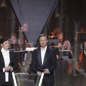 Deborah Waldman, Stéphane Bern - 30ème cérémonie des Victoires de la musique classique à Dijon, présentée par S.Bern et diffusée en direct sur France 3. Le 1er mars 2023 © Jack Tribeca / Bestimage 