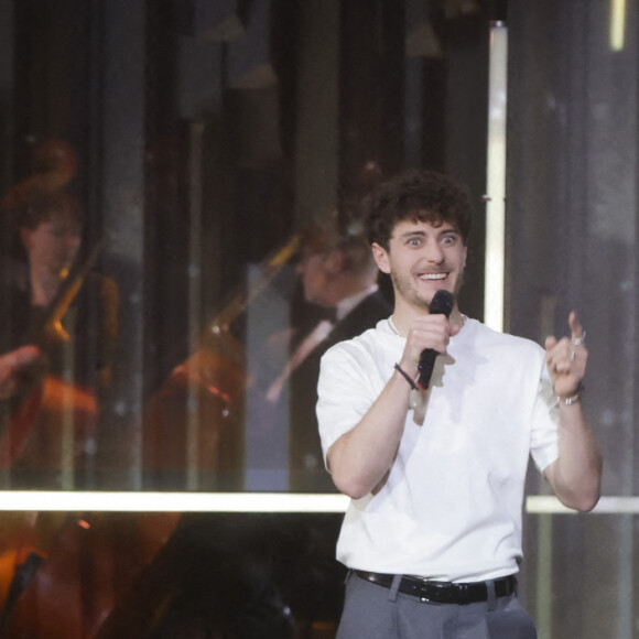 Jakub-Jozef Orlinski, Stéphane Bern - 30ème cérémonie des Victoires de la musique classique à Dijon, présentée par S.Bern et diffusée en direct sur France 3. Le 1er mars 2023 © Jack Tribeca / Bestimage 