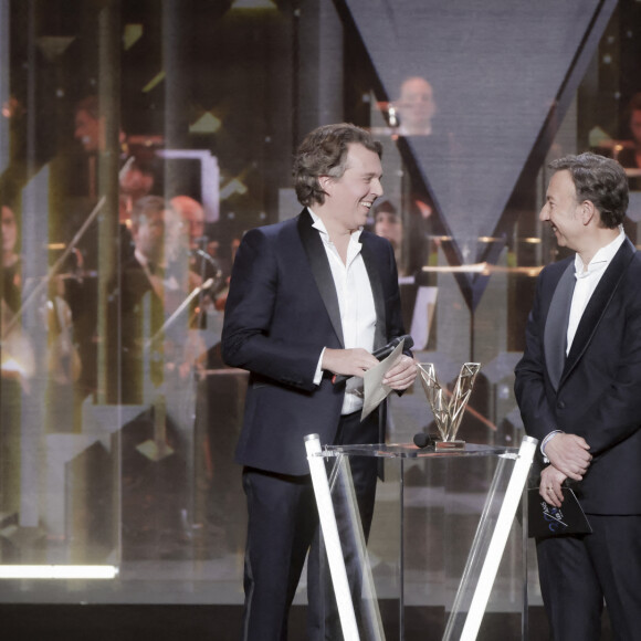 Alex Vizorek, Stéphane Bern - 30ème cérémonie des Victoires de la musique classique à Dijon, présentée par S.Bern et diffusée en direct sur France 3. Le 1er mars 2023 © Jack Tribeca / Bestimage 