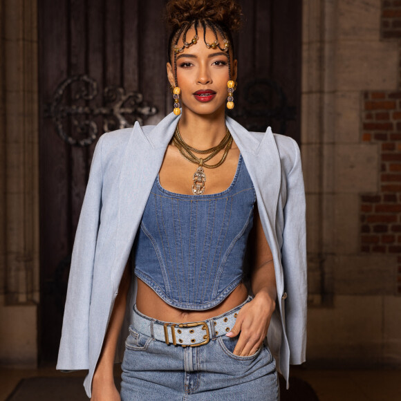 Le 4 mars 2023, la marque Ester Mana a présenté sa nouvelle collection.
Exclusif - Flora Coquerel - Défilé de mode prêt-à-porter automne-hiver 2023-2024 "Ester Manas" lors de la Fashion Week de Paris. Le 4 mars 2023. © Jeremy Melloul / Bestimage