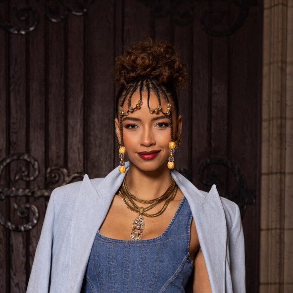 Célébrant le mariage et l'amour, Ester Manas et Balthazar Delepierre avaient choisi l'Eglise Américaine de Paris.
Exclusif - Flora Coquerel - Défilé de mode prêt-à-porter automne-hiver 2023-2024 "Ester Manas" lors de la Fashion Week de Paris. Le 4 mars 2023. © Jeremy Melloul / Bestimage