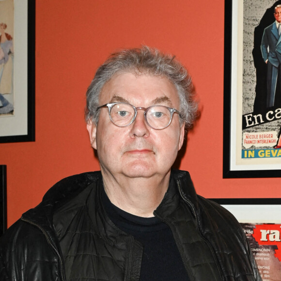 Dominique Besnehard - Vernissage de l'exposition Jean Gabin à l'Espace Landowski / Musée des Années 30 à Boulogne-Billancourt le 8 mars 2022. © Coadic Guirev/Bestimage