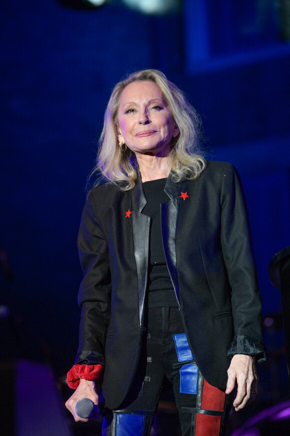 Exclusif - Véronique Sanson en concert pour le festival du château de Solliès-Pont, France, le 17 juillet 2021. © Patrick Carpentier/Bestimage