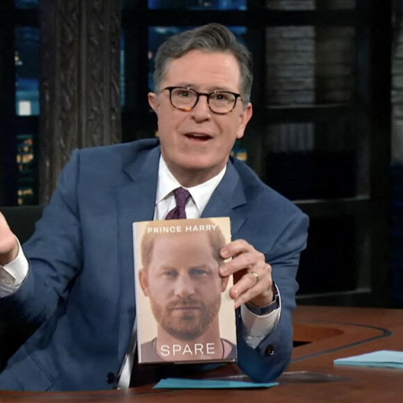 Un sujet déjà très abordé dans son livre Spare. 
Le prince Harry donne une interview sur le plateau de Stephen Colbert à propos de la vie après la mort 