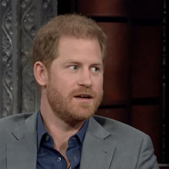 Le prince Harry donne une interview sur le plateau de Stephen Colbert à propos de la vie après la mort 