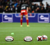 Un ancien joueur du XV de France laisse ses enfants errer dans la rue en pleine nuit
 
Ballon - 23 ème journée de championnat de rugby du TOP14 RC Toulon - Toulouse au stade vélodrome à Marseille. © Norbert Scanella / Panoramic / Bestimage