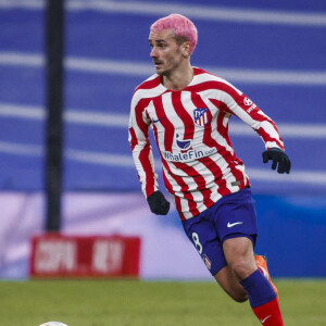 Antoine Griezmann de l'Atletico de Madrid lors du match de football de la Coupe du Roi quart de finale opposant le Real Madrid et l'Atlético de Madrid à stade l'Estadio Santiago Bernabeu à Madrid, Espagne le 27 janvier 2023. Le Real a gagné 3-1. © Pablo Garcia/DAX/Zuma Press/Bestimage