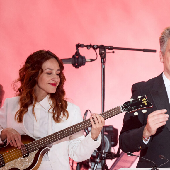 Exclusif - Benjamin Biolay lors de l'enregistrement d'un Grand show de Noël "Christmas Show" au Casino de Paris, le 29 septembre 2022. © Cyril Moreau/Bestimage