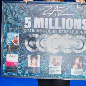 Exclusif - La chanteuse Zaz (Isabelle Geffroy) a vendu 5 millions d'albums dans le monde. Paris, le 30 janvier 2023. © Christophe Clovis / Bestimage 
