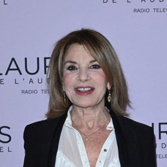 Elle s'est mariée avec François Valéry.
Nicole Calfan - 28ème cérémonie des Lauriers de l'Audiovisuel au théâtre Marigny à Paris le 20 février 2023. © Coadic Guirec/Bestimage