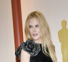 Sa robe fendue noire a conquis tout le monde présent.
Nicole Kidman - Photocall de la 95ème édition de la cérémonie des Oscars à Los Angeles. Le 12 mars 2023