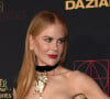 Elle y dévoilait ses jambes interminables.
Nicole Kidman au photocall de la soirée des "75ème Directors Guild Of America Awards" à Los Angeles, le 18 février 2023.