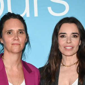 Jeanne Herry (réalisatrice) et Elodie Bouchez lors de l'avant-première du film Je verrai toujours vos visages au cinéma UGC Normandie à Paris le 14 mars 2023. © Coadic Guirec / Bestimage
