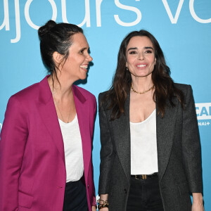 Jeanne Herry (réalisatrice) et Elodie Bouchez lors de l'avant-première du film Je verrai toujours vos visages au cinéma UGC Normandie à Paris le 14 mars 2023. © Coadic Guirec / Bestimage
