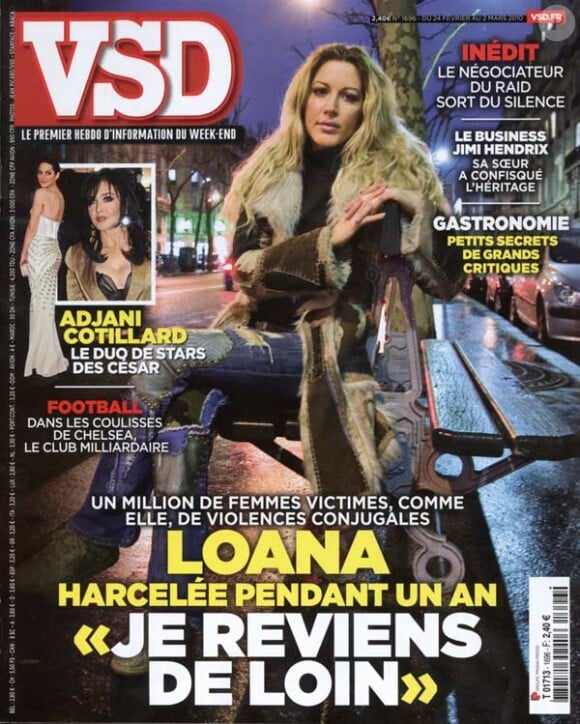 Loana en couverture de VSD