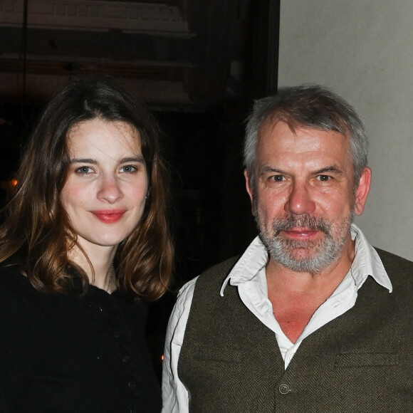 Exclusif - Rebecca Marder et Philippe Torreton - Cocktail dînatoire avec l'équipe du film "Simone, le voyage du siècle" pour fêter les 2 500 000 entrées au Club Marigny à Paris le 8 mars 2023. © Coadic Guirec/Bestimage 