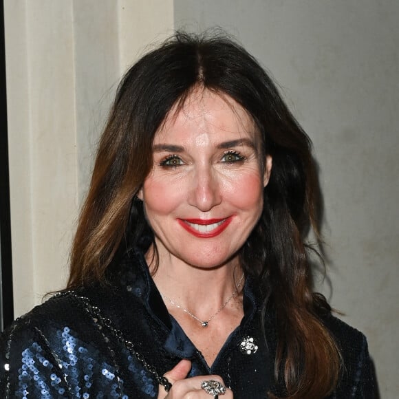 Exclusif - Elsa Zylberstein - Cocktail dînatoire avec l'équipe du film "Simone, le voyage du siècle" pour fêter les 2 500 000 entrées au Club Marigny à Paris le 8 mars 2023.  © Codic Guirec/Bestimage 
