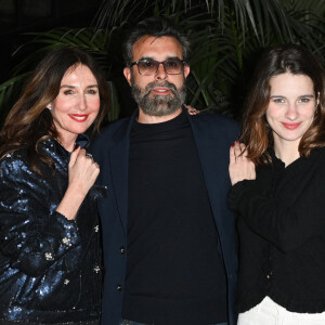 Exclusif - Elsa Zylberstein, guest et Rebecca Marder - Cocktail dînatoire avec l'équipe du film "Simone, le voyage du siècle" pour fêter les 2 500 000 entrées au Club Marigny à Paris le 8 mars 2023.  © Codic Guirec/Bestimage 