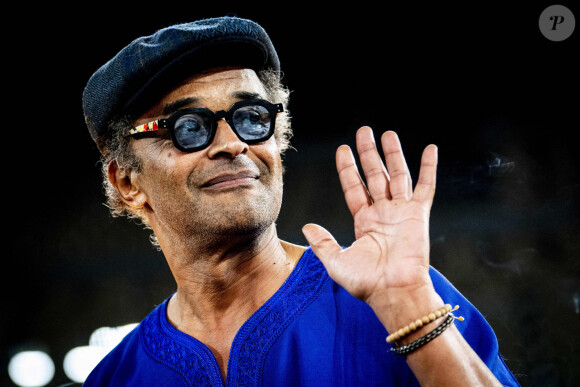 Yannick Noah - Soirée de gala "Coeur Central" au profit de Terre d'Impact fonds de dotation de la FFT et de l'association Fête le Mur sur le Court Central Philippe Chatrier à Roland Garros, Paris le 5 juillet 2022. © JB Autissier/Panoramic/Bestimage 