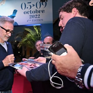 Thierry Lhermitte - Arrivées à la soirée de la 4ème édition du festival Cinéroman à Nice au cinéma Pathé Gare du Sud le 6 octobre 2022. © Bruno Bebert / Bestimage