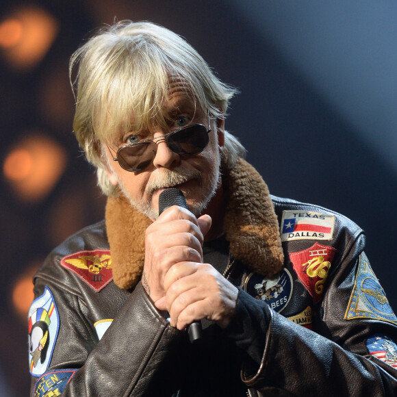 Le chanteur Renaud (Renaud Séchan) (Prix spécial de la Sacem) - Grand Prix Sacem 2018 à la salle Pleyel à Paris présenté par V. Dedienne, le 10 décembre 2018. © Veeren/Bestimage 