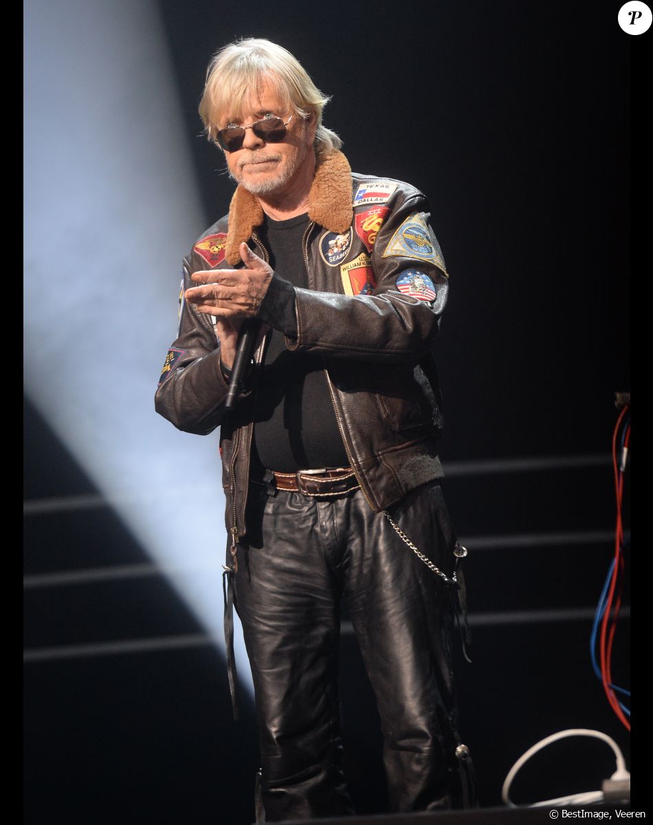 Info - Le chanteur Renaud hospitalisé - Le chanteur Renaud (Renaud Séchan) (Prix spécial de la Sacem) - Grand Prix Sacem 2018 à la salle Pleyel à Paris présenté par V. Dedienne, le 10 décembre 2018. © Veeren/Bestimage