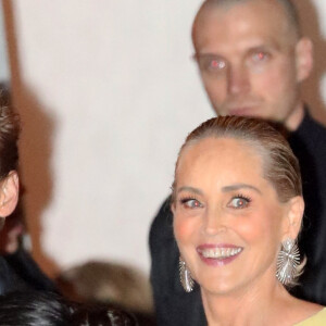 Austin Butler, Sharon Stone - Les célébrités à la soirée Vanity Fair lors de la 95ème édition de la cérémonie des Oscars au centre Wallis Annenberg dans le quartier de Beverly Hills, à Los Angeles, Californie, Etats-Unis, le 13 mars 2023. 
