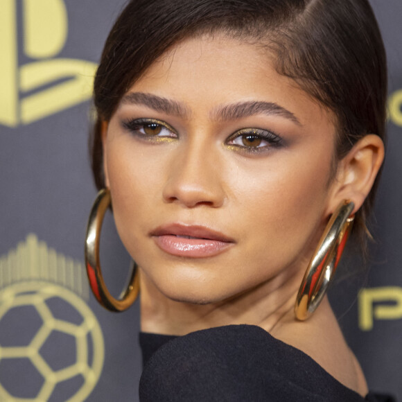 Zendaya - Photocall de la cérémonie du Ballon d'Or 2021 au Théâtre du Châtelet le 29 novembre 2021. © Cyril Moreau/Bestimage 