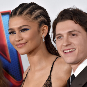 Zendaya and Tom Holland à la première du film "Spider-Man: No Way Home" à Los Angeles, le 13 décembre 2021. 