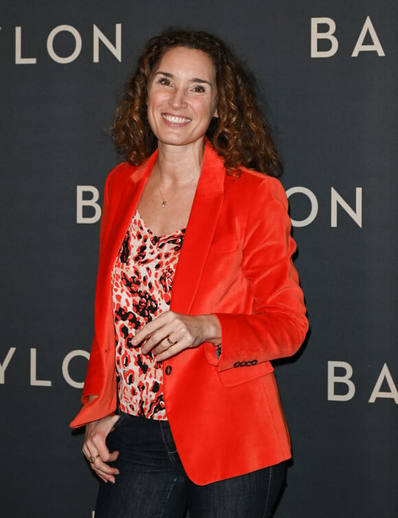 Marie-Sophie Lacarrau à la première du film "Babylon" au cinéma Le Grand Rex à Paris, France, le 14 janvier 2023. © Coadic Guirec/Bestimage