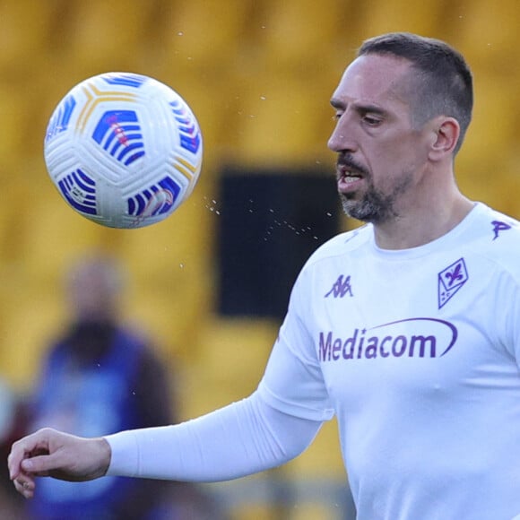 Franck Ribery - Match de football en serie A Benevento contre Fiorentina (1-4) au stade Ciro Vigorito à Benevento le 13mars 2021. © Inside / Panoramic / Bestimage