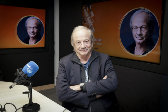 Exclusif - Patrick Chesnais - Patrick Chesnais était l'invité de CS Cohen à Radio J à Paris le 7 mars 2023. © Jack Tribeca / Bestimage 