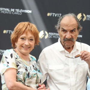 Gérard Hernandez et Marion Game - 57ème Festival de télévision de Monte-Carlo, le 17 juin 2017. © Denis Guignebourg/Bestimage 