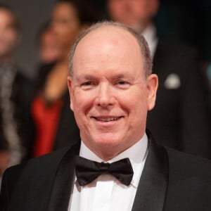 Le prince Albert II de Monaco - Arrivée de la famille princière au Bal de la Rose 2023 sur le thème "Bollywood" à la salle des étoiles à Monaco le 25 mars 2023. © Olivier Huitel / Pool / Bestimage 